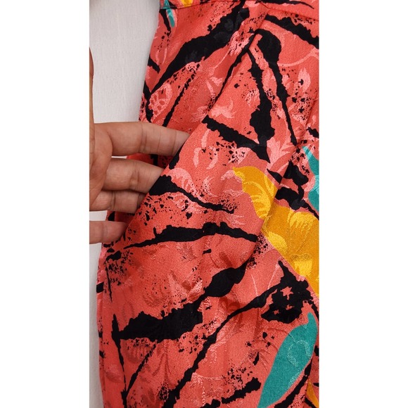 Vibrant 80s Party Dress - Picture 8 of 9